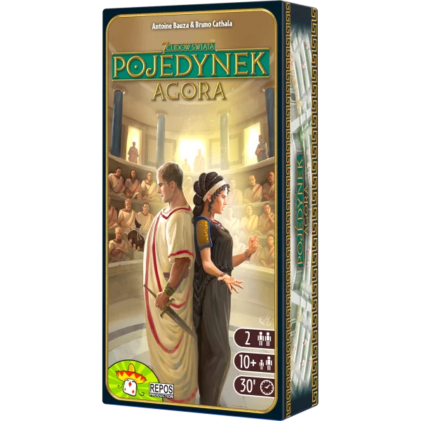 Gra planszowa 7 Cudów Świata: Pojedynek - Agora - aktualna promocja i cena