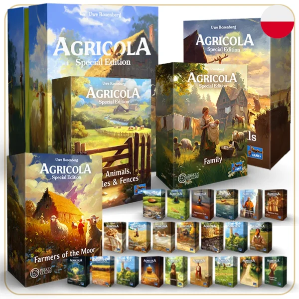 Gra planszowa Agricola (wersja dla graczy) - aktualna promocja i cena