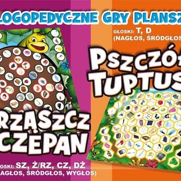 Gra planszowa Chrząszcz Szczepan i Pszczółki Tuptusie - aktualna promocja i cena