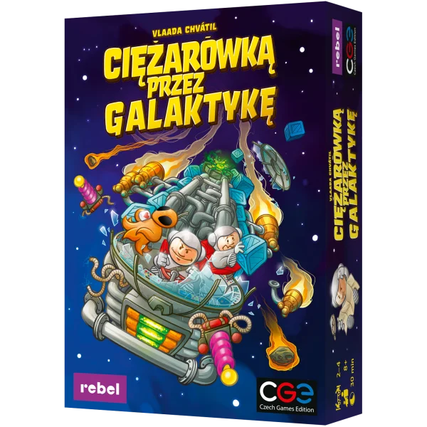 Gra planszowa Ciężarówką przez Galaktykę: Znowu w drodze - aktualna promocja i cena