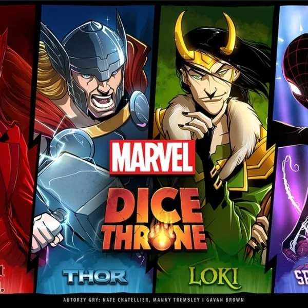 Gra planszowa Dice Throne Marvel - 2 - aktualna promocja i cena