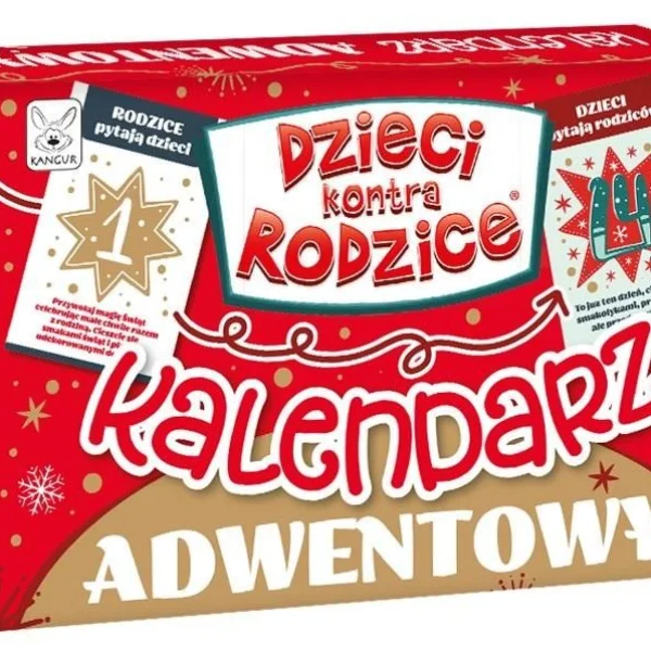 Gra Dzieci kontra Rodzice. Kalendarz Adwentowy - najniższa cena