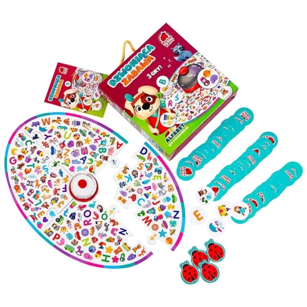 Gra Dzwoniąca zabawa. Alfabet. Gra z dzwonkiem - najniższa cena