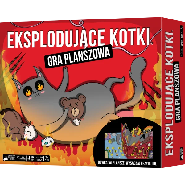 Gra planszowa Eksplodujące Kotki: Szczekające Kotki - aktualna promocja i cena
