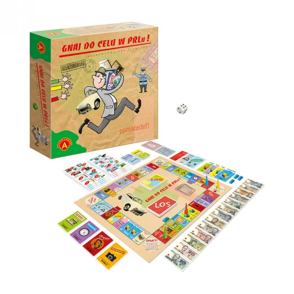 Gra planszowa Chińczyk i warcaby Maxi - aktualna promocja i cena