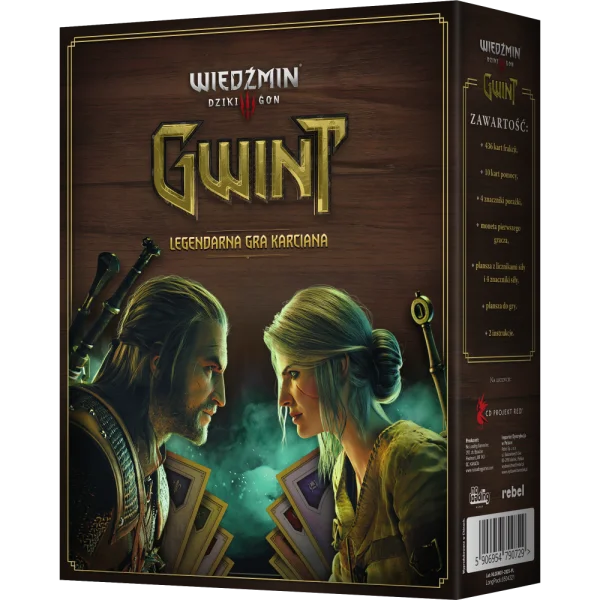 Gra planszowa Gwint: Legendarni bohaterowie z ballad - Potwory - aktualna promocja i cena