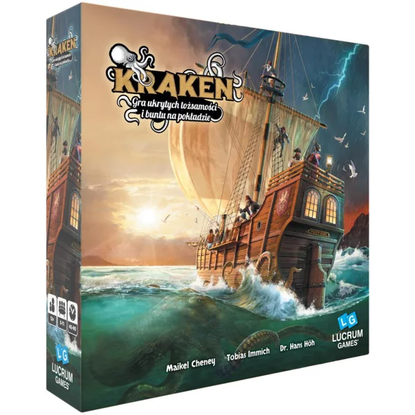 Gra Kraken: Gra ukrytych tożsamości i buntu na pokładzie - najniższa cena