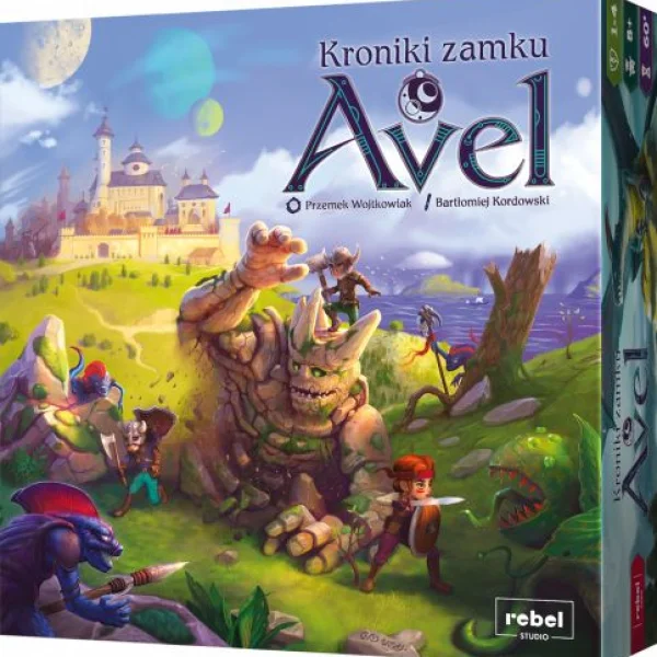 Gra planszowa Kroniki zamku Avel: Skarby bohatera - aktualna promocja i cena