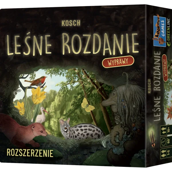 Gra planszowa Leśne rozdanie - aktualna promocja i cena