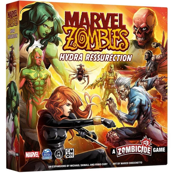 Gra planszowa Marvel Zombies: A Zombicide Game - Fantastic 4 - Under Siege - aktualna promocja i cena