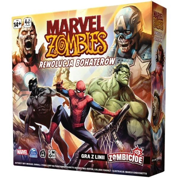 Gra planszowa Marvel Zombies: A Zombicide Game - Fantastic 4 - Under Siege - aktualna promocja i cena