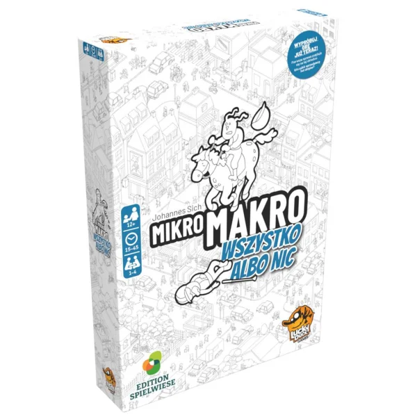 Gra planszowa MikroMakro: Miejski poker - aktualna promocja i cena