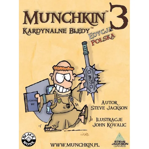 Gra planszowa Munchkin (edycja polska) - aktualna promocja i cena