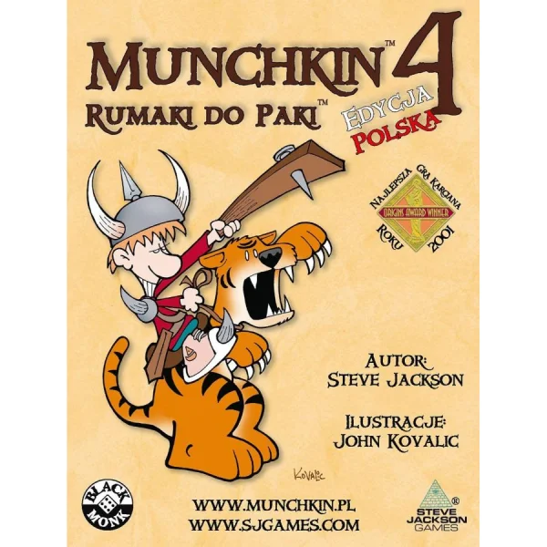 Gra planszowa Munchkin (edycja polska) - aktualna promocja i cena