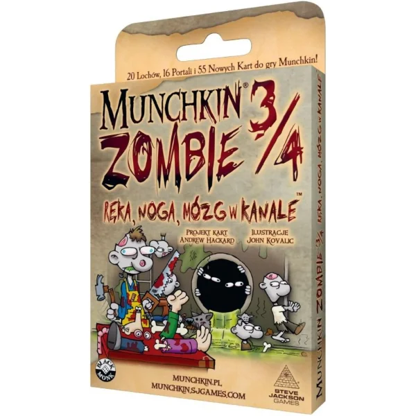 Gra planszowa Munchkin Zombie (edycja polska) - aktualna promocja i cena