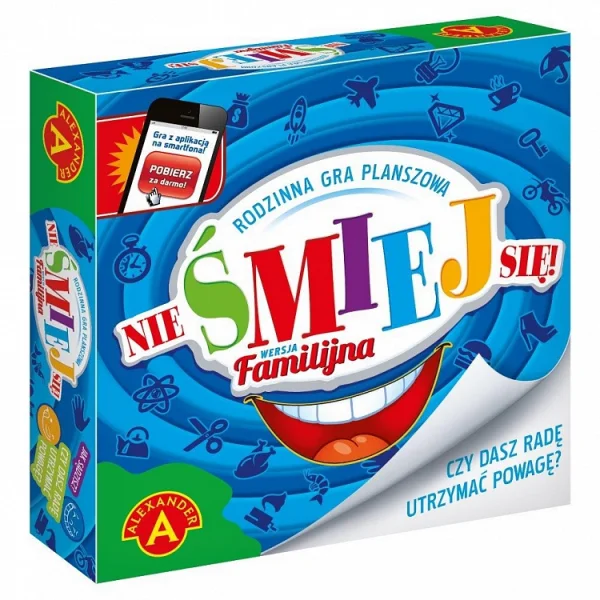 Gra Nie śmiej się! Wersja familijna - najniższa cena