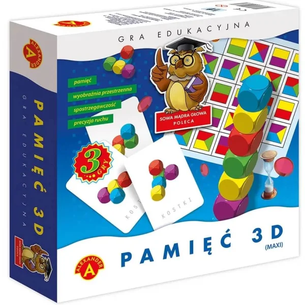 Gra planszowa Symetryczny labirynt 3 Silver ALEX - aktualna promocja i cena