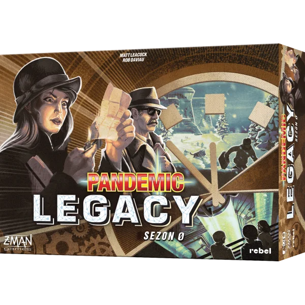 Gra planszowa Pandemic Legacy: Sezon 1 (edycja czerwona) - aktualna promocja i cena