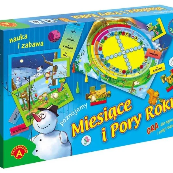Gra Poznajemy Miesiące i Pory Roku - najniższa cena
