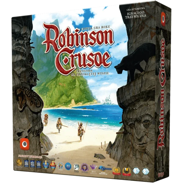 Gra planszowa Robinson Crusoe: Przygoda na przeklętej wyspie (edycja gra roku) - aktualna promocja i cena