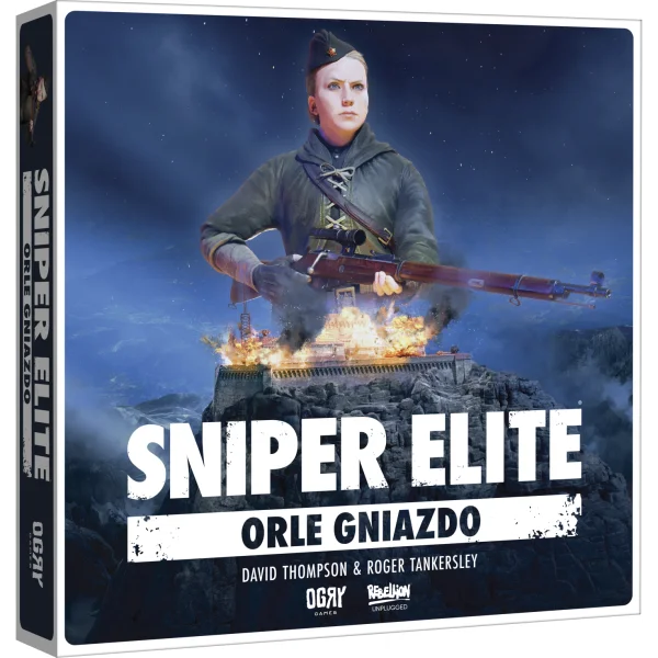 Gra planszowa Sniper Elite: Gra + Orle Gniazdo + Pakiet Modernizacji - aktualna promocja i cena