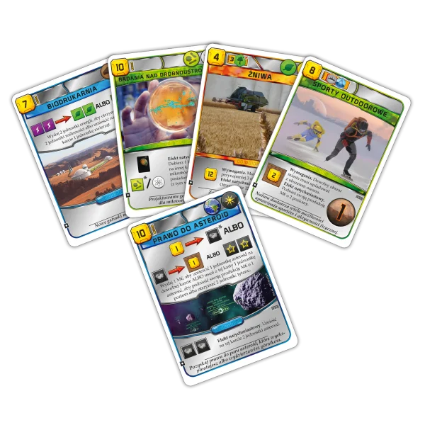 Gra Terraformacja Marsa: Zestaw dodatkowy #6 i #7 (5 kart) - najniższa cena