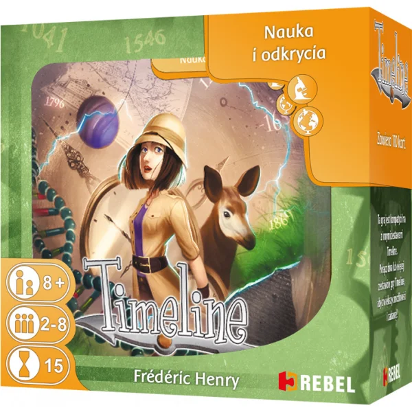 Gra planszowa Timeline: Wiedza ogólna - aktualna promocja i cena
