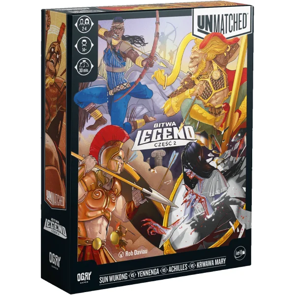 Gra planszowa Unmatched: Bruk i Mgła - aktualna promocja i cena