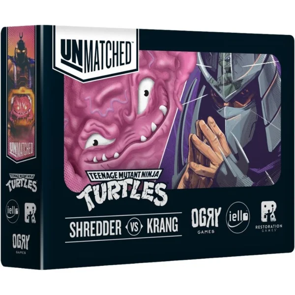 Gra Unmatched: Teenage Mutant Ninja Turtles - Shredder vs Krang - najniższa cena