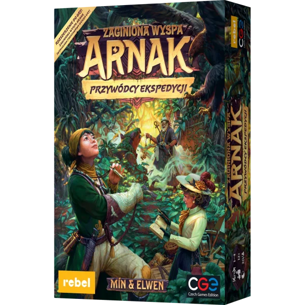 Gra planszowa Zaginiona wyspa Arnak: Poszukiwania ekspedycji - aktualna promocja i cena